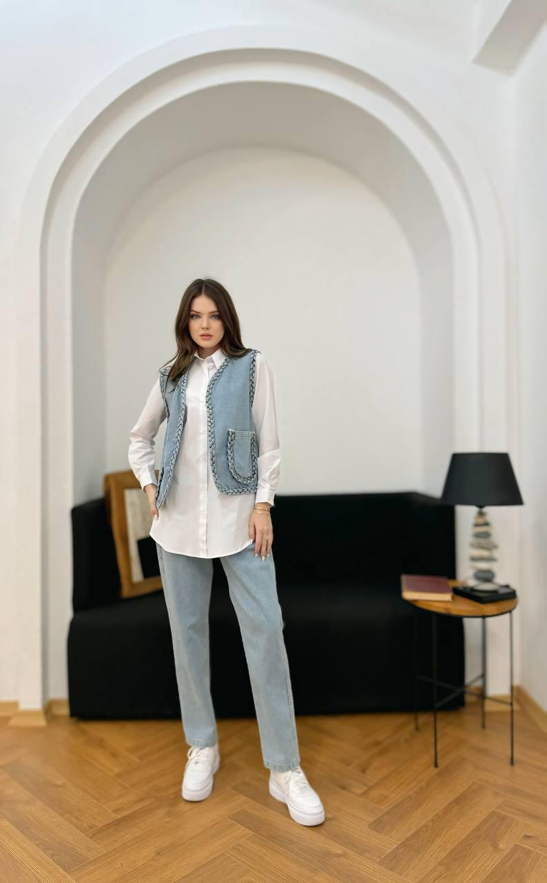 Ensemble en jean 3 pièces