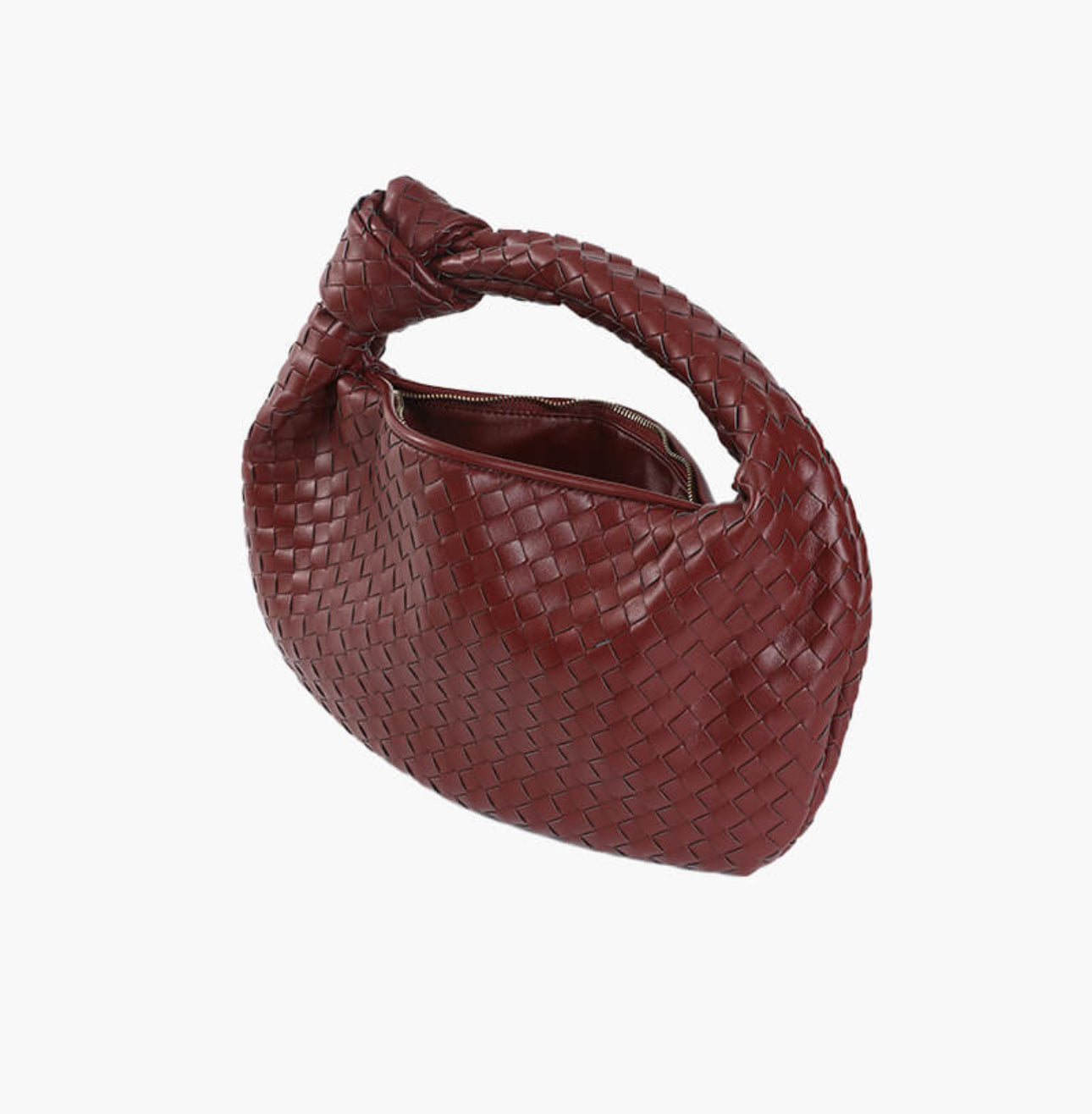 Mini Sac Tissé 100% Cuir